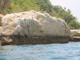 La Piedra del Elefante en la Isla La Roqueta en Acapulco